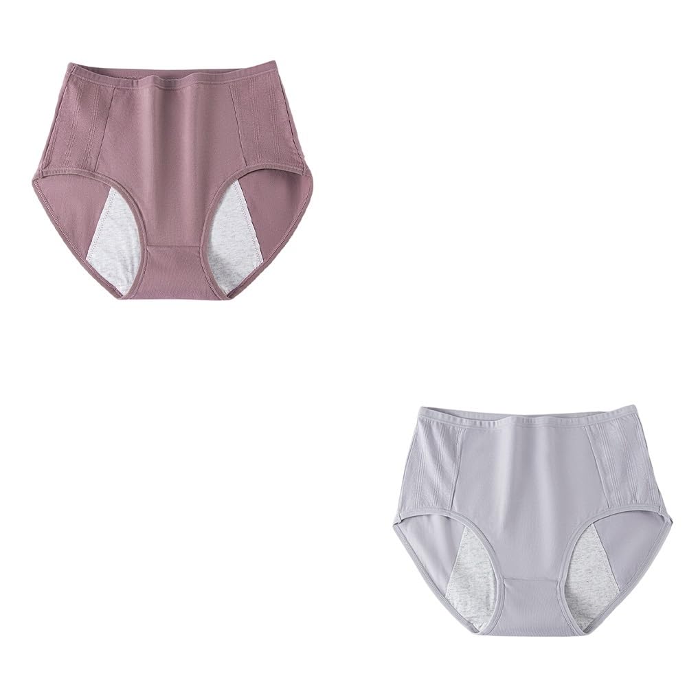 Culottes menstruelles femmes grande taille sous-vêtements de protection en coton