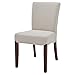 npd furniture and more Beverly Hills Fabric, (Set of 2) Dining Chair, Beige