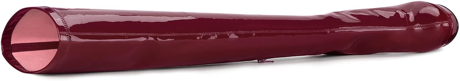 Allegra K Women's Platform Round Toe Chunky Heels Over The Knee High Boots