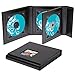 Supreme Quad CD/DVD Holder - Holds 4 Discs