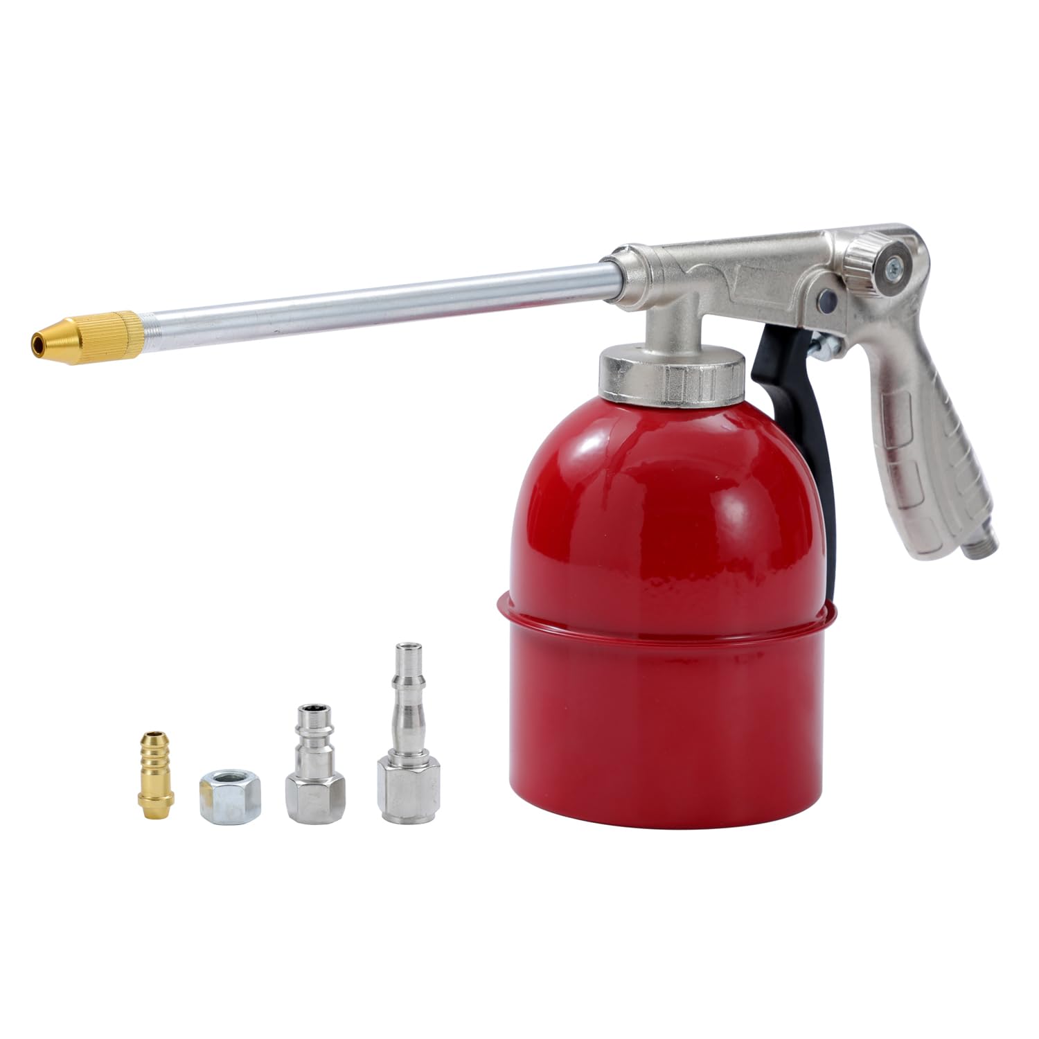 KATSU Pistola de Parafina 900ml Boquilla Larga y Gatillo Pistola Limpiadora de Motor Diésel Pistola Pulverizadora 222115