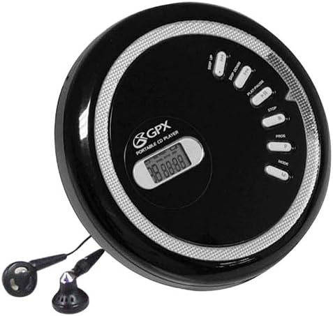 GPX PC108B Personal CD Player (Black)