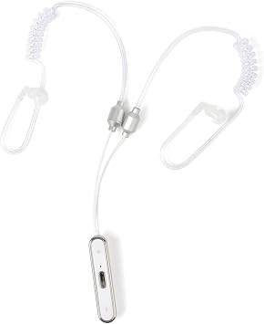 Amazon.com: TWAYRDIO Auriculares intraurales Bluetooth sin radiación, tubo  de aire, acústicos, inalámbricos, deportivos, estéreo, con micrófono, para  gimnasio y correr : Electrónica