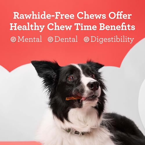 DreamBone Triple Flavor Twisties Dog Treats, Daily Rawhide-Free Chew, Digests Safely, with Real Protein, Beef, Pork, Chicken and Veggies, 25 Count - Image 2