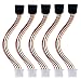 eBoot 5 Pack 4 Pin to 15 Pin SATA Power Cable Adapter for IDE to Serial ATA SATA Hard Drive Power Cable Adapter, 6 Inches