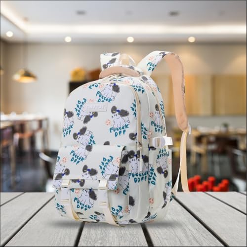 Image of Tinytot 30 Litre Japanese Korean Style School Bag Water-Resistant Laptop & Travel Backpack - Unisex Large 18 Inches Multipurpose Student Backpack for Boys & Girls, Men & Women