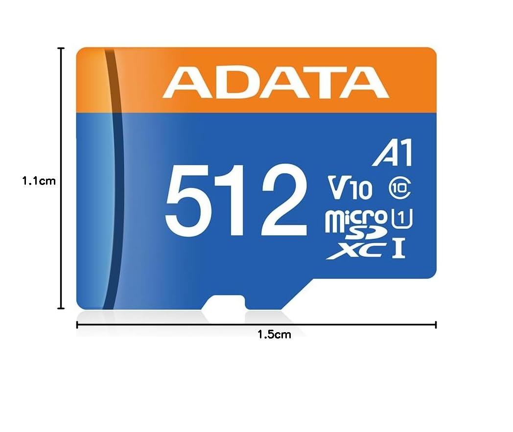 Adata Ausdx512guicl10a1-Ra1 Memoria Flash 512 Gb Microsdxc UhS-I Classe 10 (warehouse LindeN----Premier 512gb Micr)