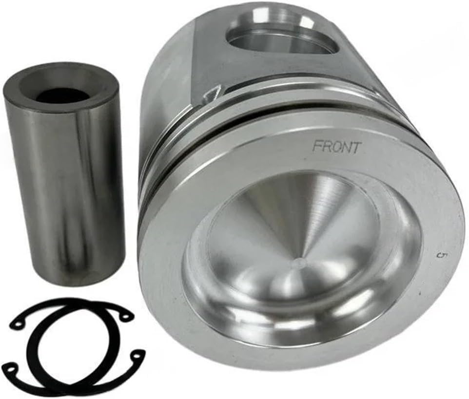 6CT Engine Piston With Pin Compatible For Cummins Engine Rebuild Kit Aftermarket Parts