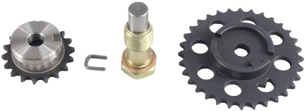 DNJ TK816 Timing Chain Kit for 2001-2008 Audi, Volkswagen A3 Quattro, Eos, EuroVan 2.8L-3.2L V6 24V DOHC 3189cc