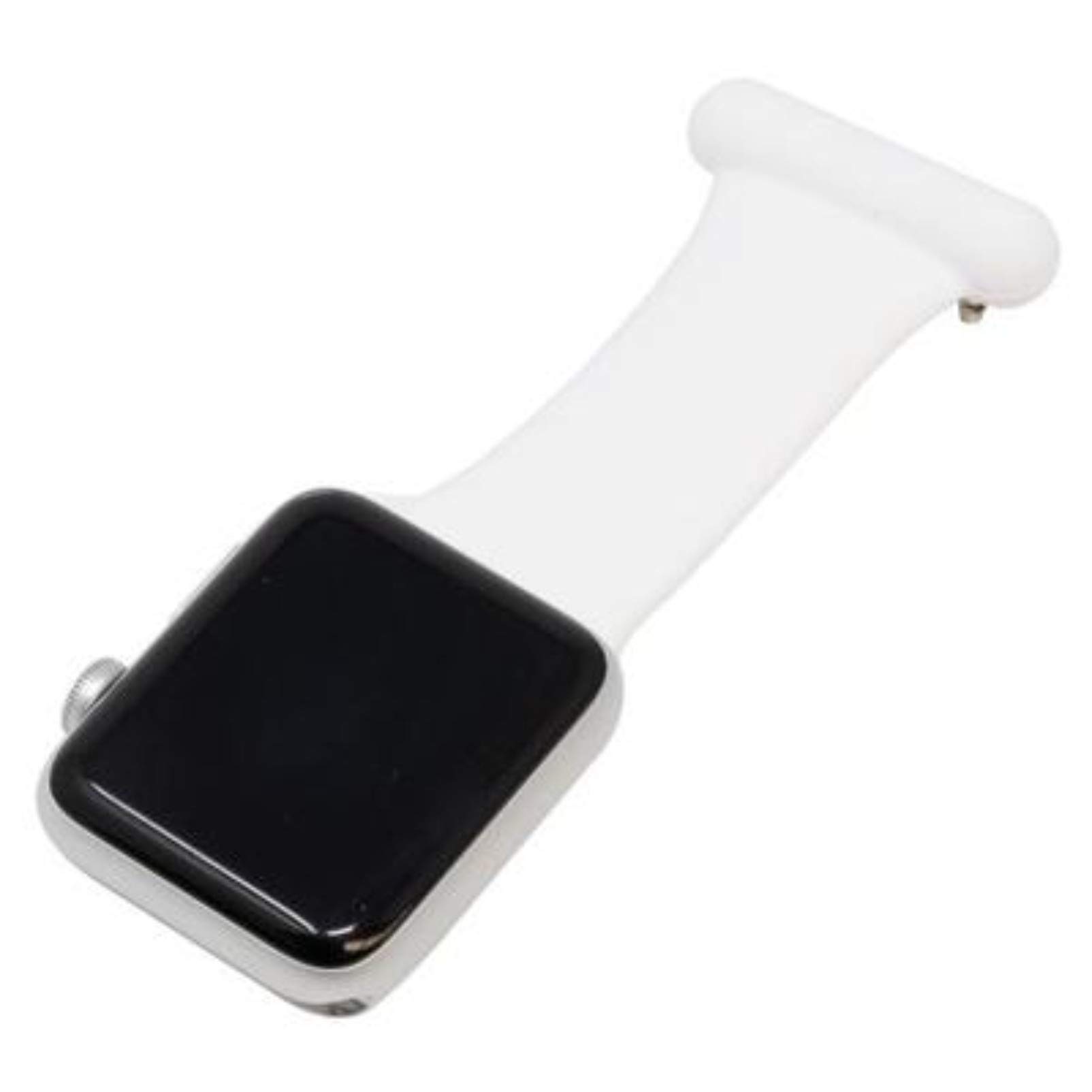 makzibFob for Apple Watch for Nurses Midwives Doctors Healthcare Paramedics, Silicone Pin Fob, Infection Control Design Compatible with iwatch series7, 6, SE,5,4,3,2,1