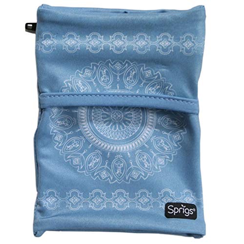 Sprigs Big Banjees Wrist Wallet (Batik Blue)