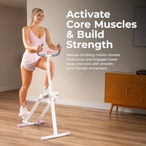 Image of Sunny Health & Fitness Climbing Stair Stepper for Home Gym