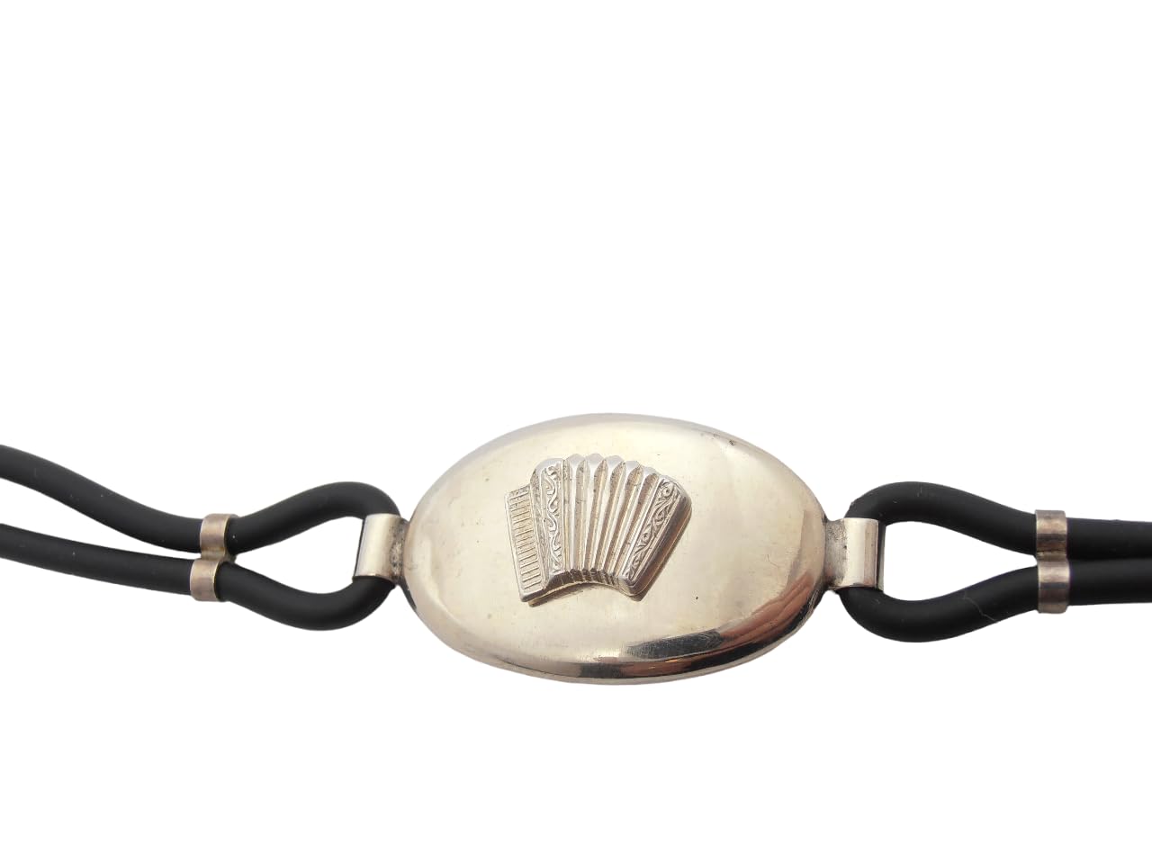 Fisarmonica : Braccialetto in Argento 925 con Strumento Musicale - Bracciale Musicista - Musica