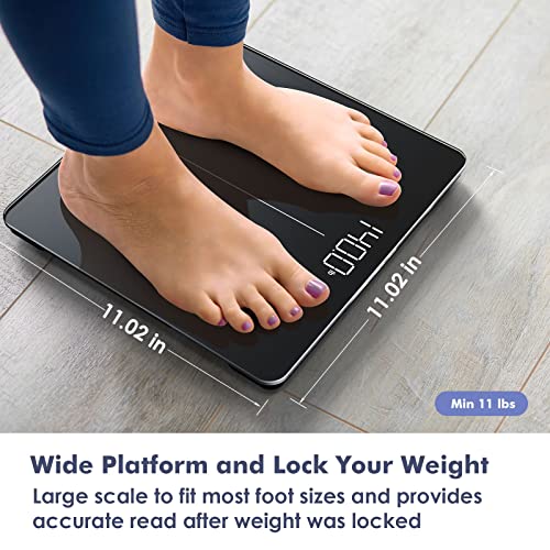 Snapklik.com : Digital Scale For Body Weight, Bathroom Scale, Weighing ...