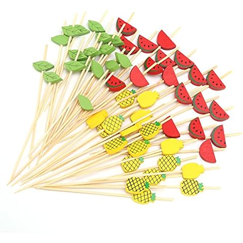 Minisland Bamboo Cocktail Picks MSL115 Cover