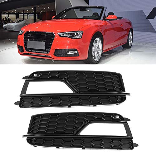 Moldura de farol de neblina, acabamento de moldura de luz de neblina frontal fácil de instalar para