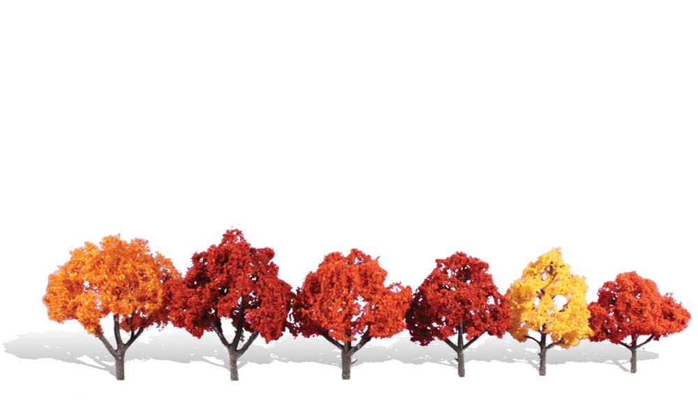 Classics Tree Harvest Blaze 3-5" arbre miniature pour train miniature et paysage miniature