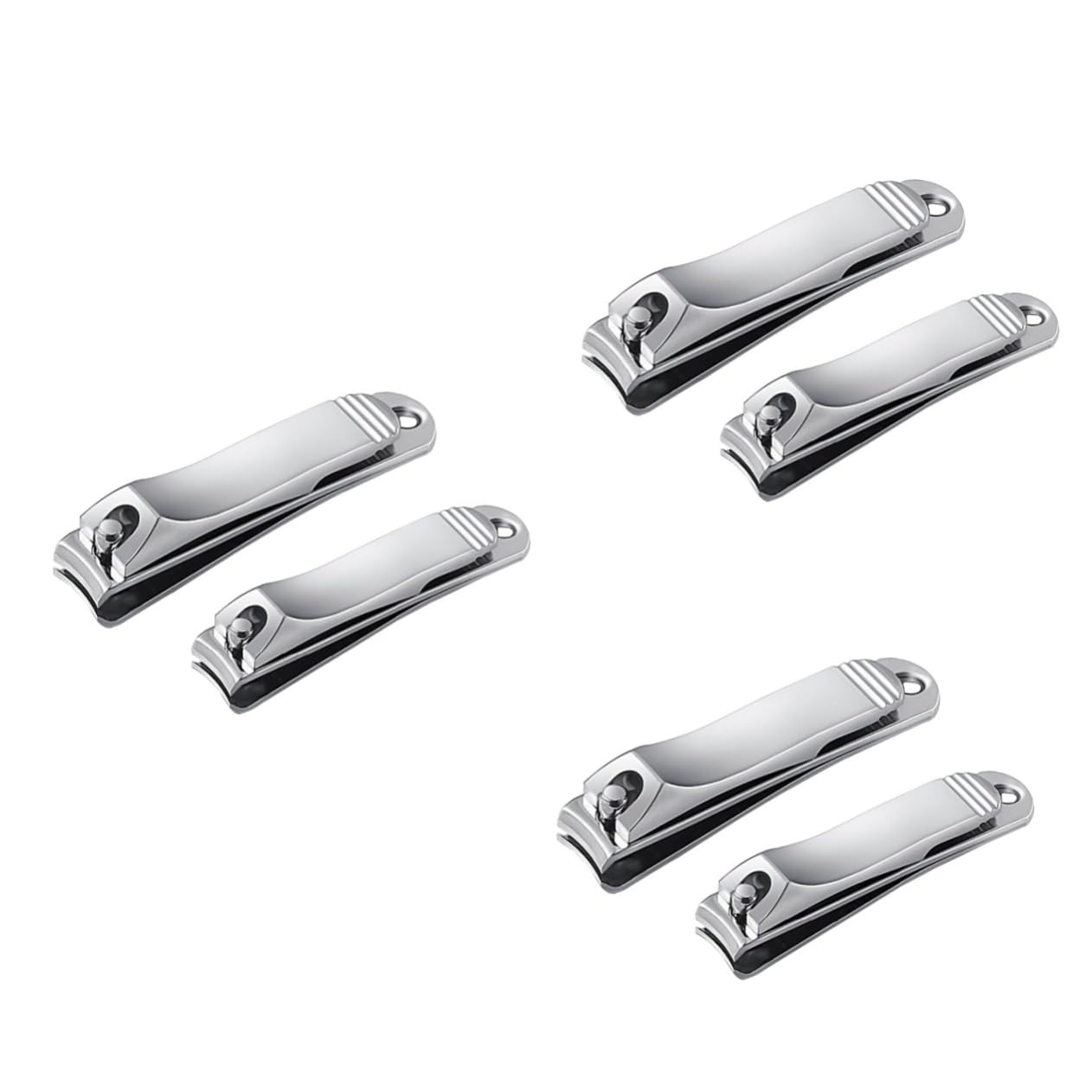 Healvian Set Per Manicure Unghie 6 Pz forbicine per unghie forbicina per le unghie Taglia unghie kit manicure per unghie inossidabile taglia cuticole Acciaio inossidabile suite Kit Unghie