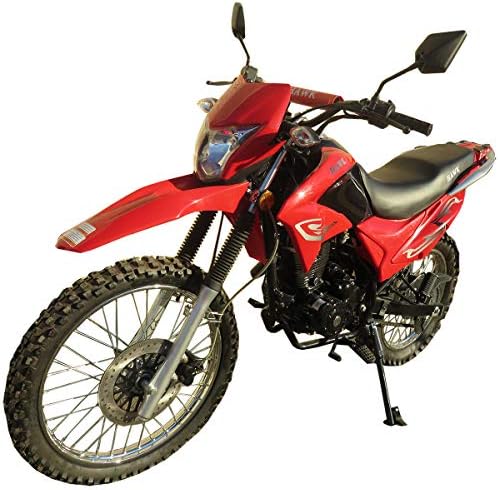 Amazon Com 250cc Dirt Bike Hawk 250 Enduro Street Bike Motorcycle Bike Black Automotive