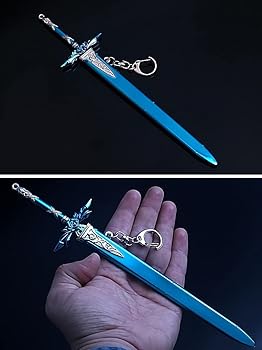 Amazon.co.jp: ソードアートオンライン キーホルダー SAO ユージオ 青