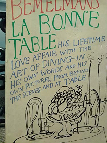 La Bonne Table B0000CME4E Book Cover