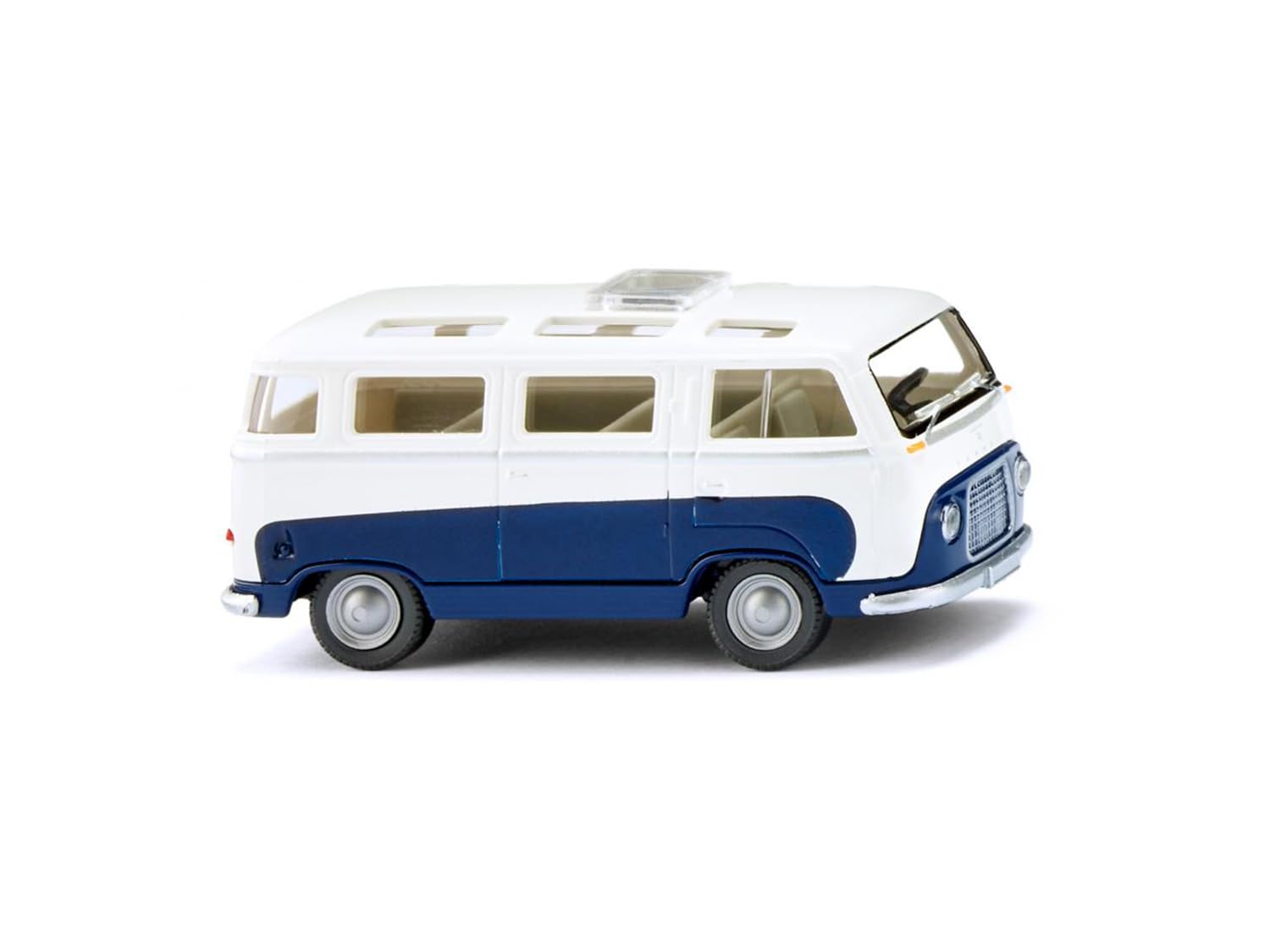 Wiking Ford FK 1000 Panorama Bus Sapphire Blue/White 1962-65 WK028997 HO Gauge