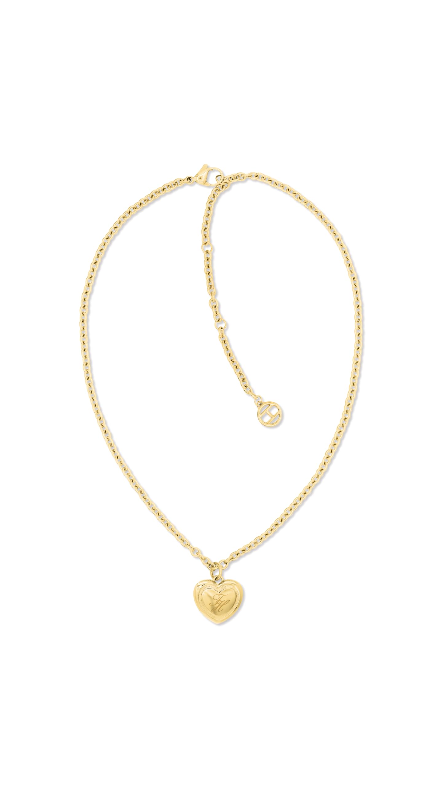 Tommy Hilfiger Heart Charms Collection Neckalce damskie ze stali nierdzewnej