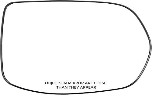 Dasbecan Espejo retrovisor calefactable para el lado del pasajero compatible con Honda CRV 76203SWAA01 76203-SWA-A01 RH 2007-2011