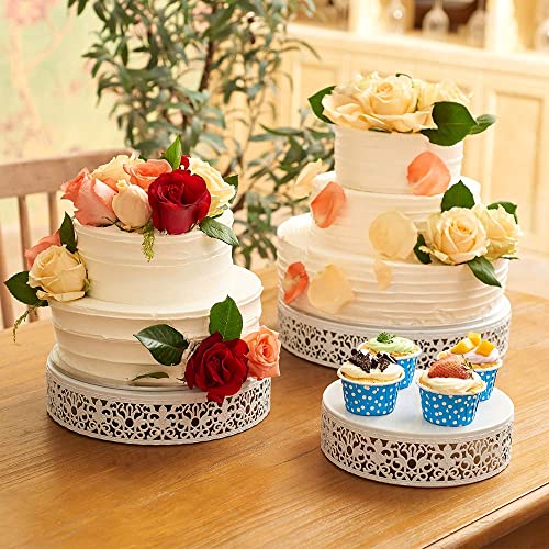 Cake Stand Set, Weharnar Cake Holder Dessert Stand For Wedding Birthday Party Christmas Baby Shower,Cake Stands 12 Inch/10 Inch/8 Inch #TOP4
