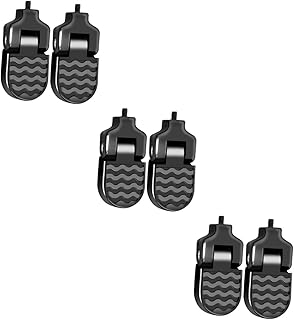 ifundom 3 Pares De Pedal De Bicicleta Pedal Traseiro De Metal Pedais Dobráveis Pedais De Plataforma De Bicicleta Elétrica Pedais De Mountain Bike Mini Pedal Traseiro De Bicicleta De