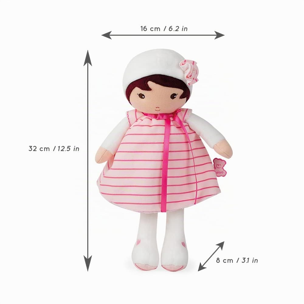 KALOO Tendresse - Ma 1ère Poupée en Tissu - Rose K - 32 cm K962077