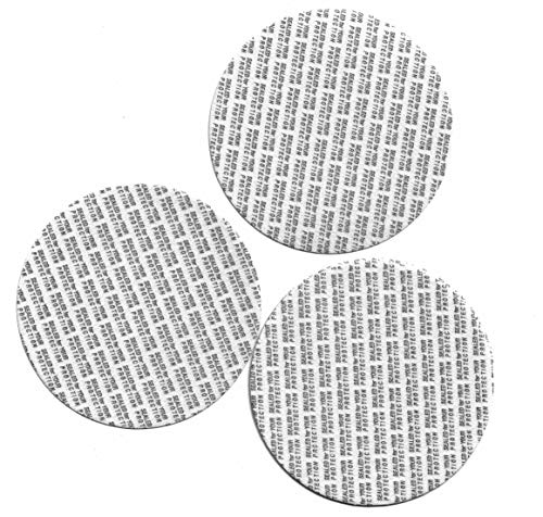 Pressure Sensitive Torque Activated Cap Seals Liners -100 PCS - for Regular Mouth
