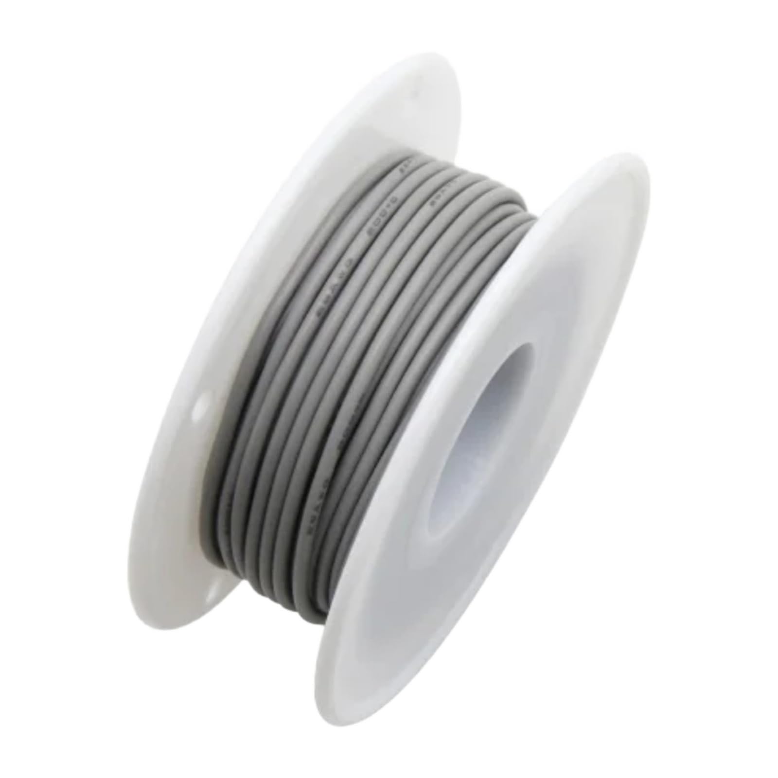 16/17/18/20/22/24/26/28/30 AWG Cable Strap Spool(Gray; 18 AWG-5 m1 roll)
