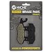 NICHE Brake Pad Kit for Yamaha Viking 700 VI Wolverine X4 R-Spec 1XD-25805-00-00 1XD-25805-10-00 Front Rear Organic