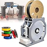 moupeaktain Rebobinador De Filamento Industrial 3D, Rebobinador Eléctrico con Arranque Y Parada Inteligentes, Enrolla Limpiamente Sin Enredos, para Bobinas De 1kg, Bobinador De Hilo para Soldadura