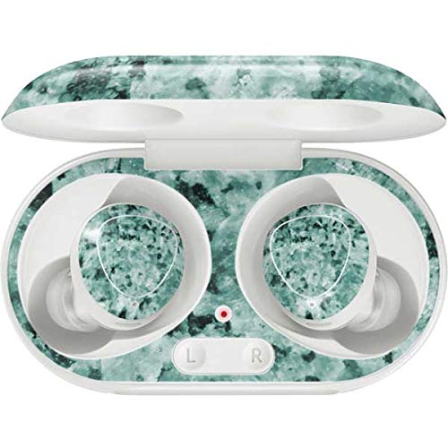 Skinit Decal Audio Skin Compatible with Samsung Galaxy Buds+ - Officially Licensed Skinit Originally Designed Graphite Turquoise Design