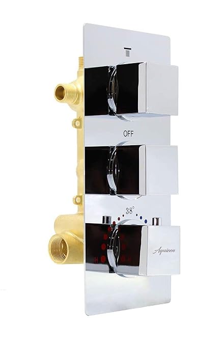 Aquieen Wall Mounted 6 Way Thermostatic Diverter