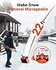 VOLTASK Cordless Snow Shovel, 48V | 13.5-Inch Cordless Snow Blower, Battery Snow Blower with Directional Plate (2 * 24V Battery & Dual Quick Charger Included) #2