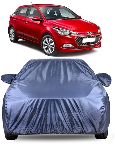 Image of Autofact Premium Car Cover for Elite i20 2015-2019 | All Weather Water-Resistant Full Body Car Cover | Light-Weight Triple-Stitched Outdoor Shield with UV Protection, Dustproof & Heat-Resistant