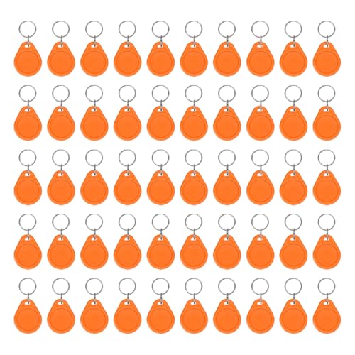 Clé intelligente UID 13,56 MHz réinscriptible PATIKIL pour contrôle d'accès | Lot de 50