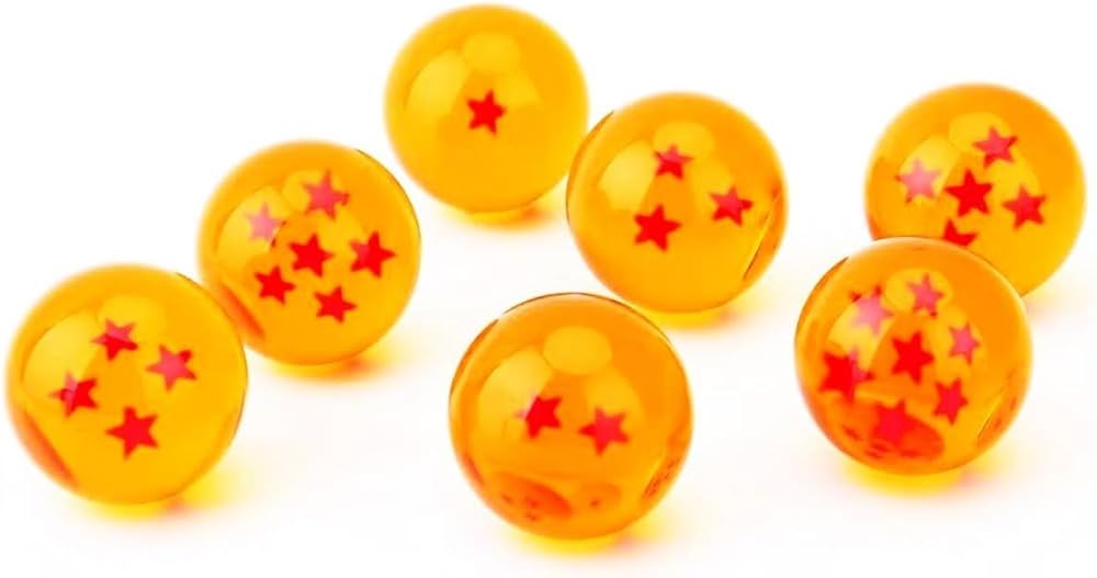 Amazon.com: UMIKAkitchen Crystal Balls 7 Stars 7pcs Anime 3.5cm