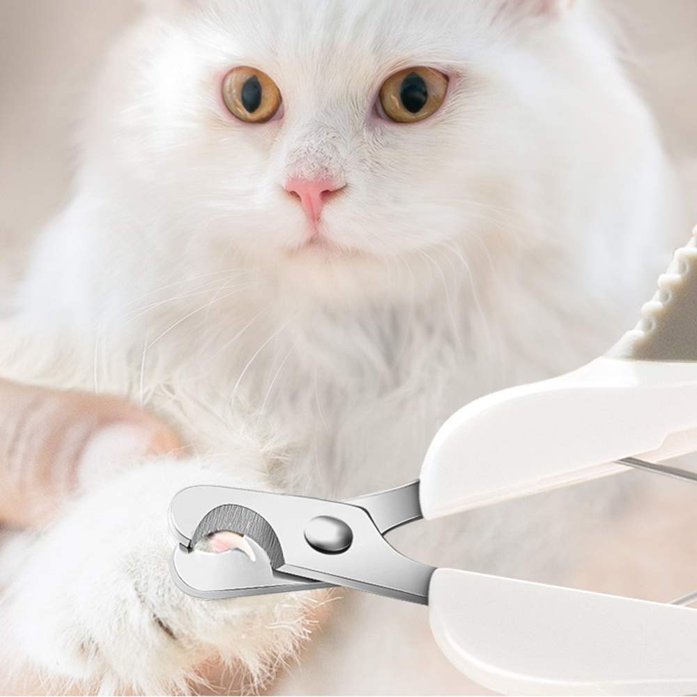 Pet Nail Clippers pour Petits Animaux Meilleur Chat Coupe-Ongles Griffe Trimmer pour La Maison Toilettage Trousse De Toilette Outil Professionnel pour Tiny Cat,Flat