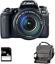CANON EOS 77D 18-135 IS USM Sac SD 4Go CANON EOS 77D 18-135 IS USM Sac SD 4Go