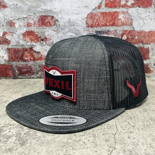 Image of Vexil American Rancher Adjustable Snapback Western Lifestyle Rodeo Southwest Inspired Meshback Hat