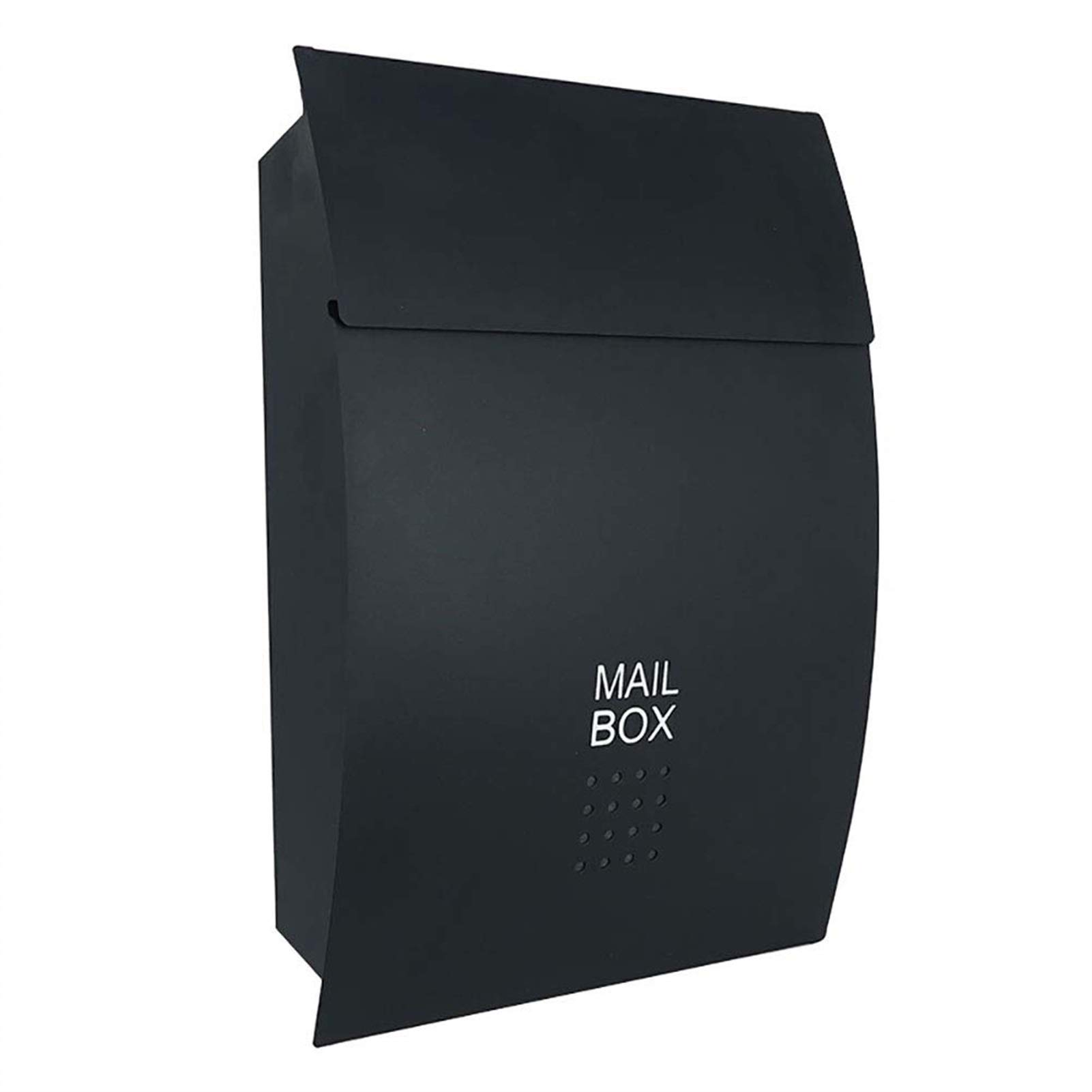 Buy HIZLJJ Wall Mailboxes Wall ed Mailbox Large Vertical Locking Drop Mail Box for Modern