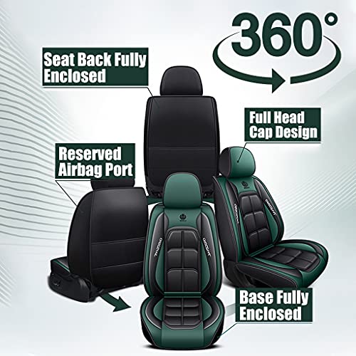 GJXJY Coprisedili Auto Universale in Pelle per