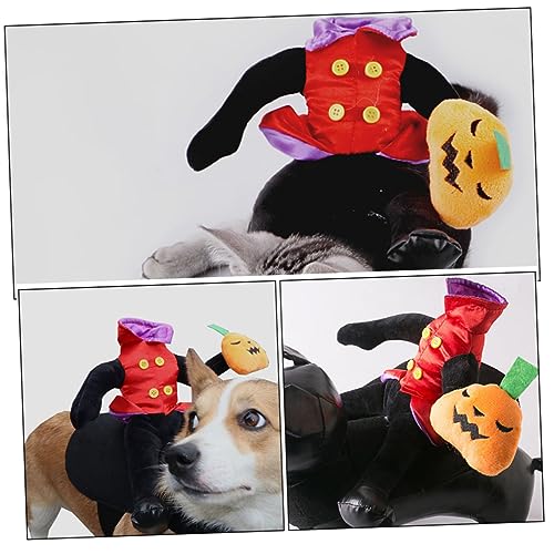 Disfraz Halloween para Perros con diseño de Calabaza miniatura 7