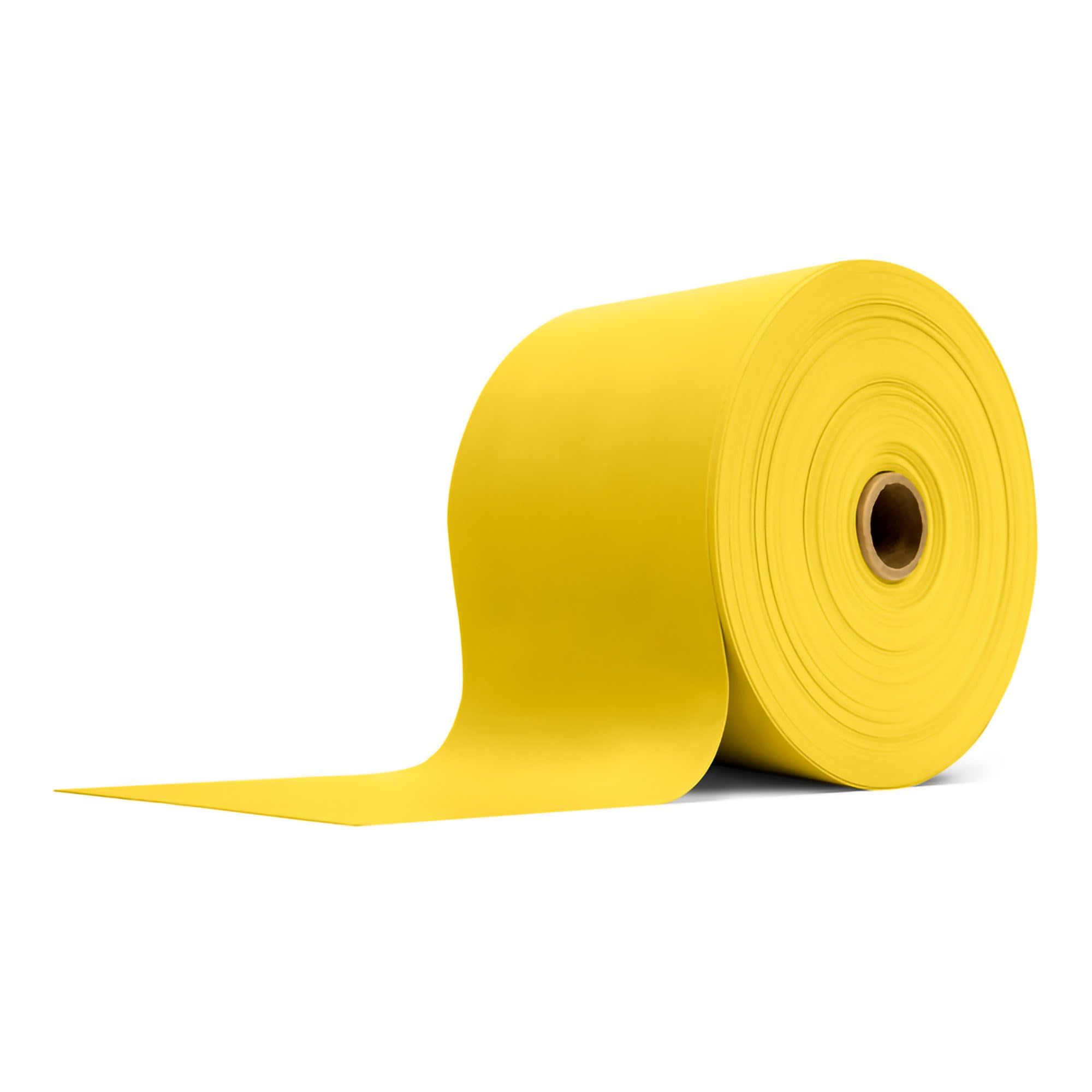 SurgiMac Light Resistance Exercise Band - Yellow 4 Inch X 25 Yard Physical Therapy Rehabilitation Strength Training -