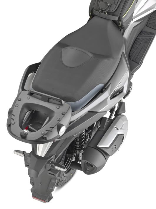 Supporto Attacco posteriore per Valigia Bauletto GI.VI SR7070 compatibile con SYM ADX 300, nero