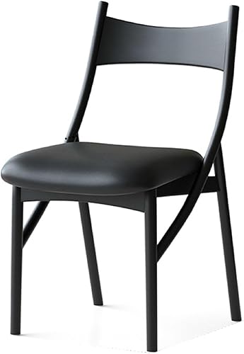 Sillas de comedor de madera, sillas de comedor, silla de cocina, silla lateral de cocina con respaldo alto con paquete suave para salas de estar,